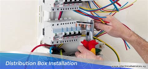 electrical distribution box installation